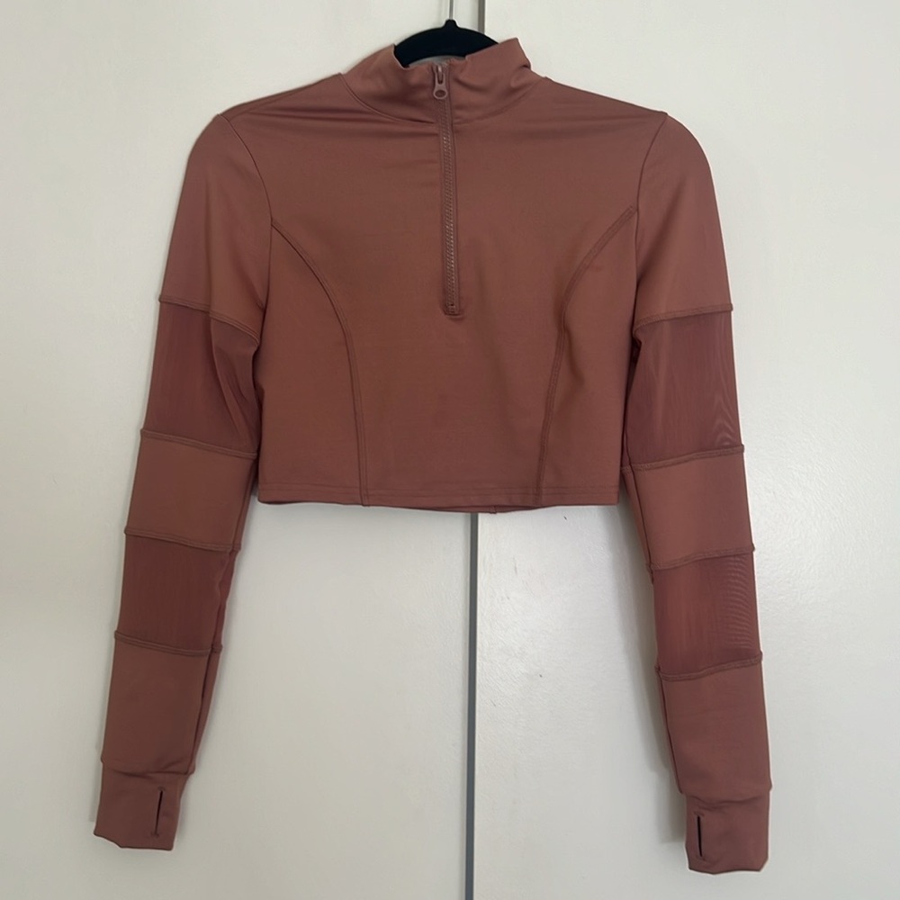 Forever 21 long sleeve mesh